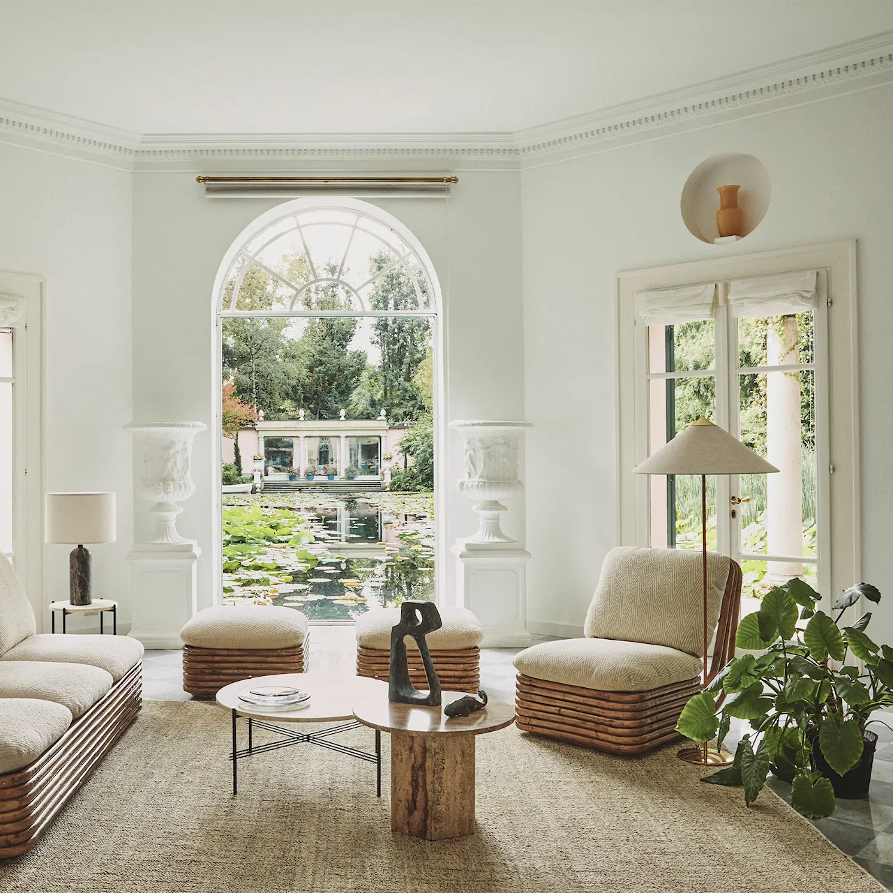 Bohemian 72 ottoman